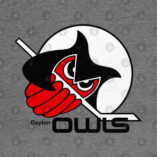 Defunct Dayton Owls IHL Hockey 1977 by LocalZonly